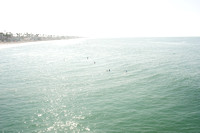 Surfer Line-up - Southern California