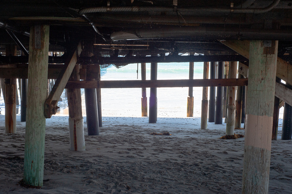 Pylons under the Pier - Southern California