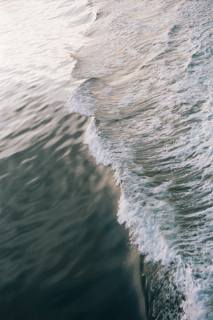 Ferry wake in the Puget Sound - Washington