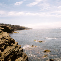 Sunset Cliffs - San Diego -Rolleiflex