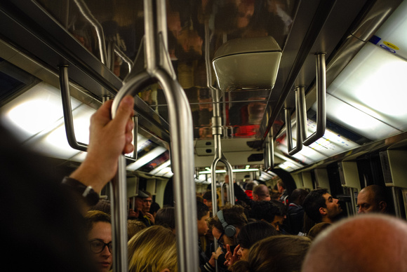 Crowded Subway - Paris