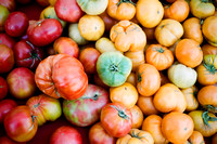 The Gradient of Tomatoes - Nikon F100 - Kodak Portra 400