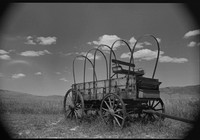 Covered Wagon - Nikon F100 - Ilford HP5+